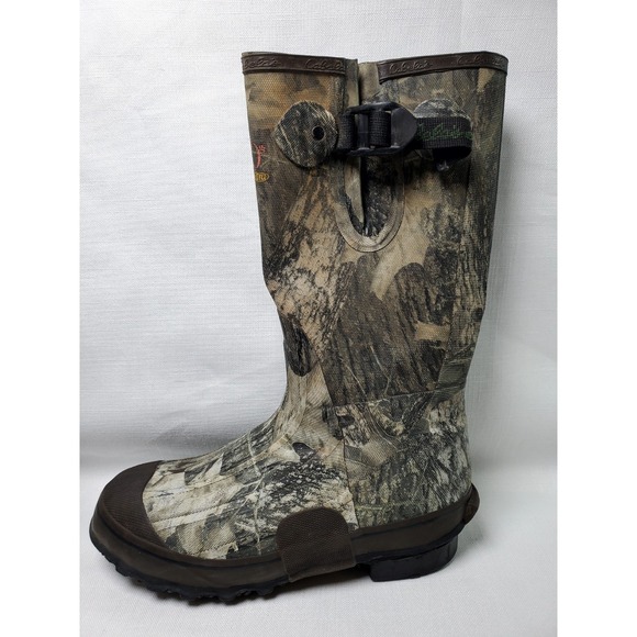 Cabela's 400g Thinsulate Ultra Insulated Hunting Boots Camouflage Youth Size 5M - Picture 6 of 15